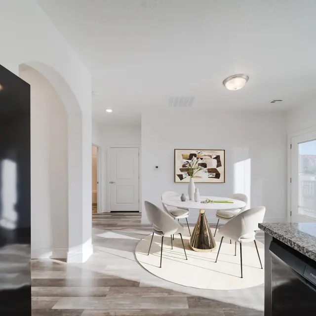 Lofts at Canyon Point - Dining Room, Dining Table, Indoors
