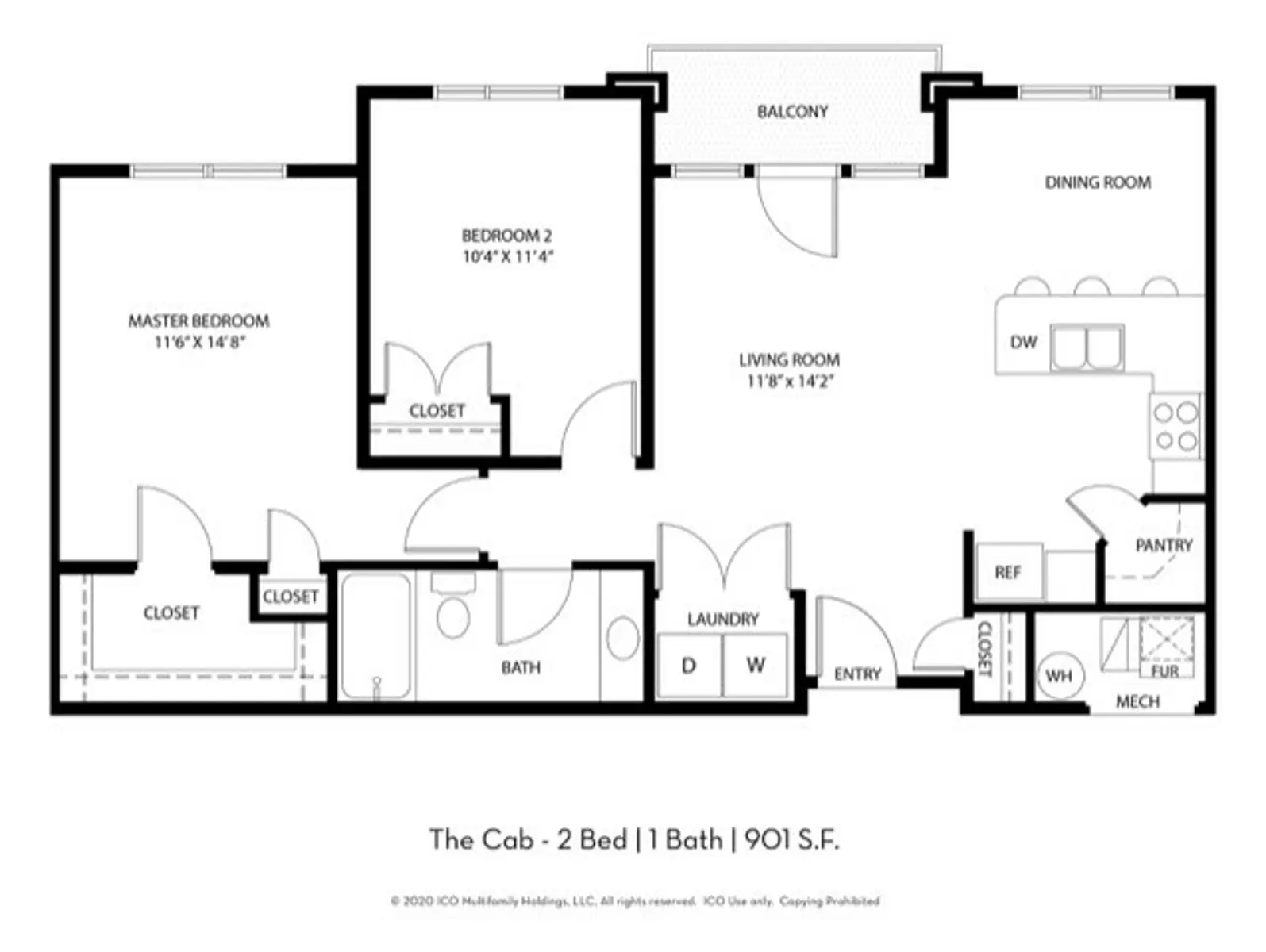 The Cab HC Diagram, Floor Plan, Chart