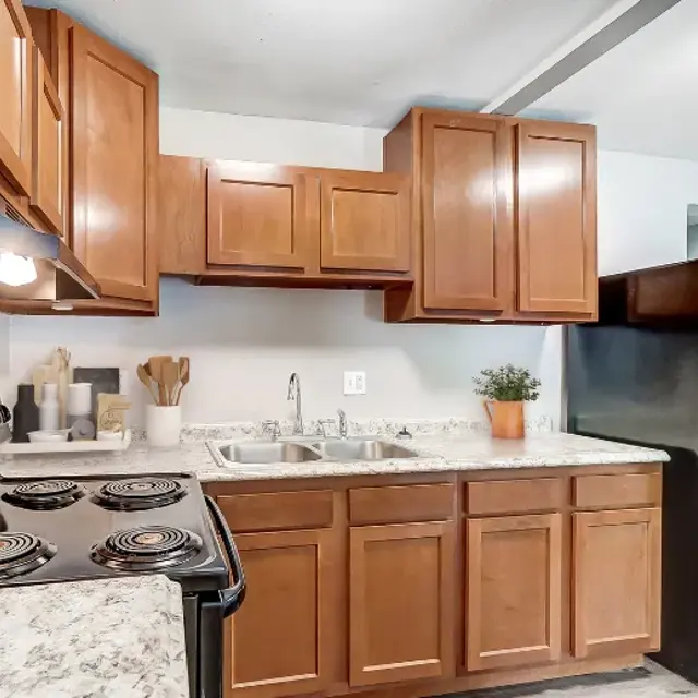Chelsea Garden Apartments - Indoors, Kitchen, Interior Design