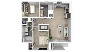 2 Bedroom, 2 Bathrooms, Downstairs 2 Bedroom, 2 Bathrooms, Downstairs