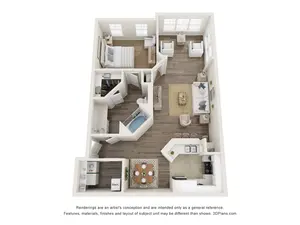 Eastwood S 1x1 - 965 SQ FT