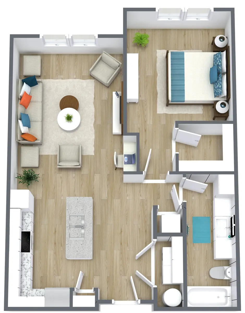 Granite Crossing - Diagram, Floor Plan, Switch