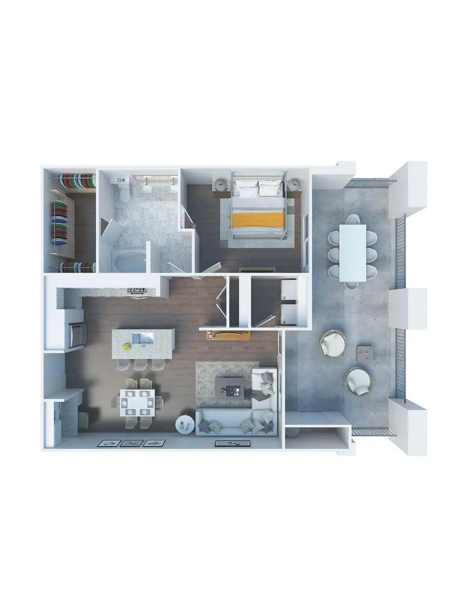 Mustang Ridge - Diagram, Floor Plan