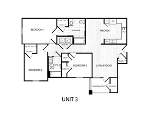 3 Bedroom 2 Bath
