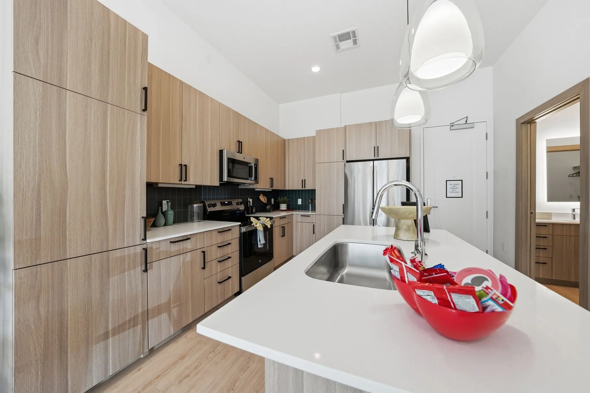 Kitchen, Interior design, Modern