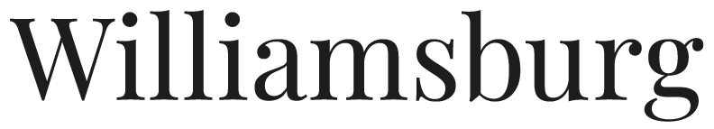 Williamsburg - Logo, Text