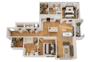 2BR-G + 1 Car Garage