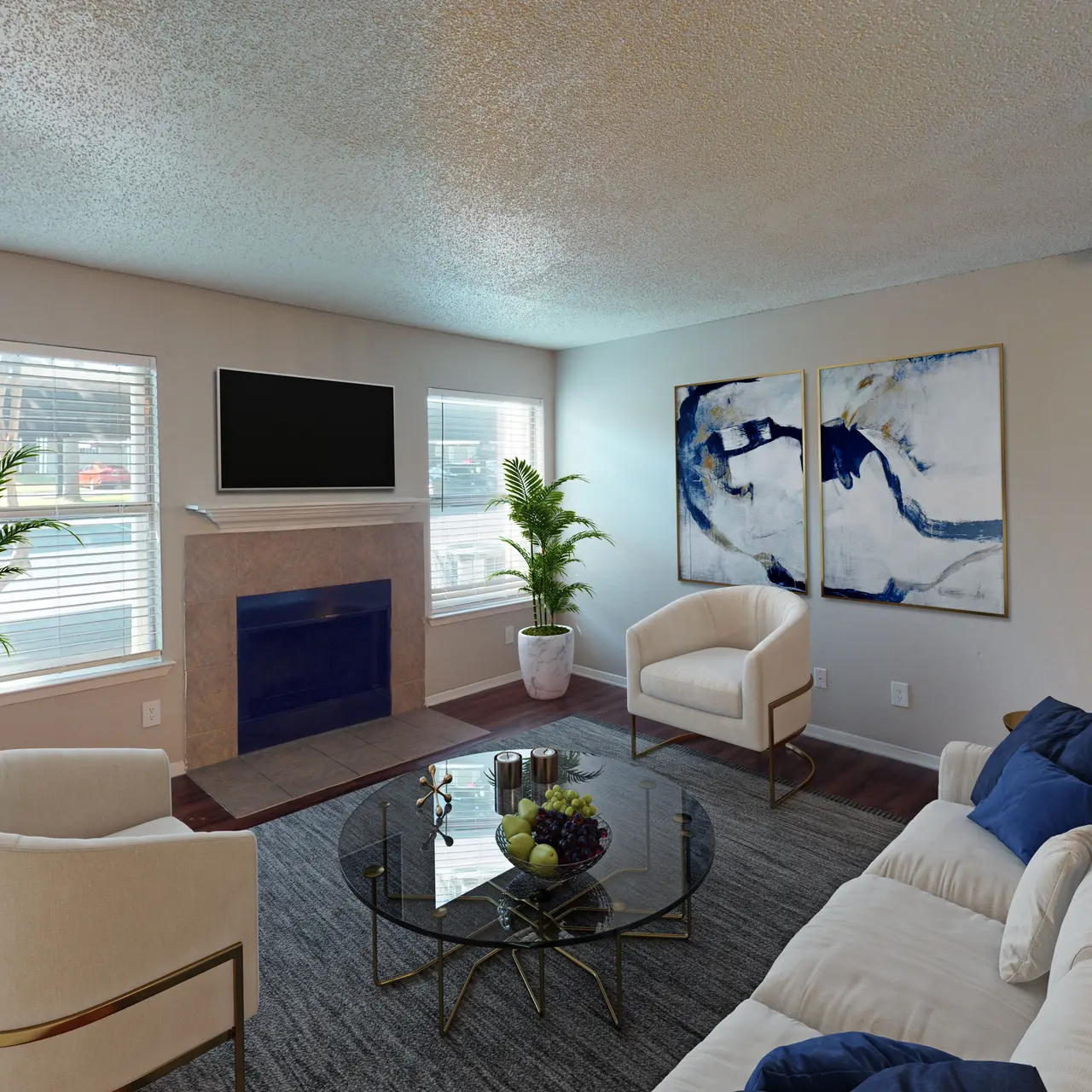 Summer Hill Apartments - Furniture, Living Room, Interior Design