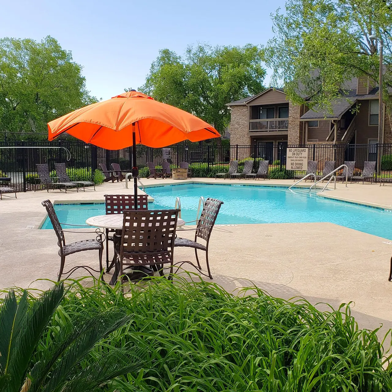 large resort style swimming pool