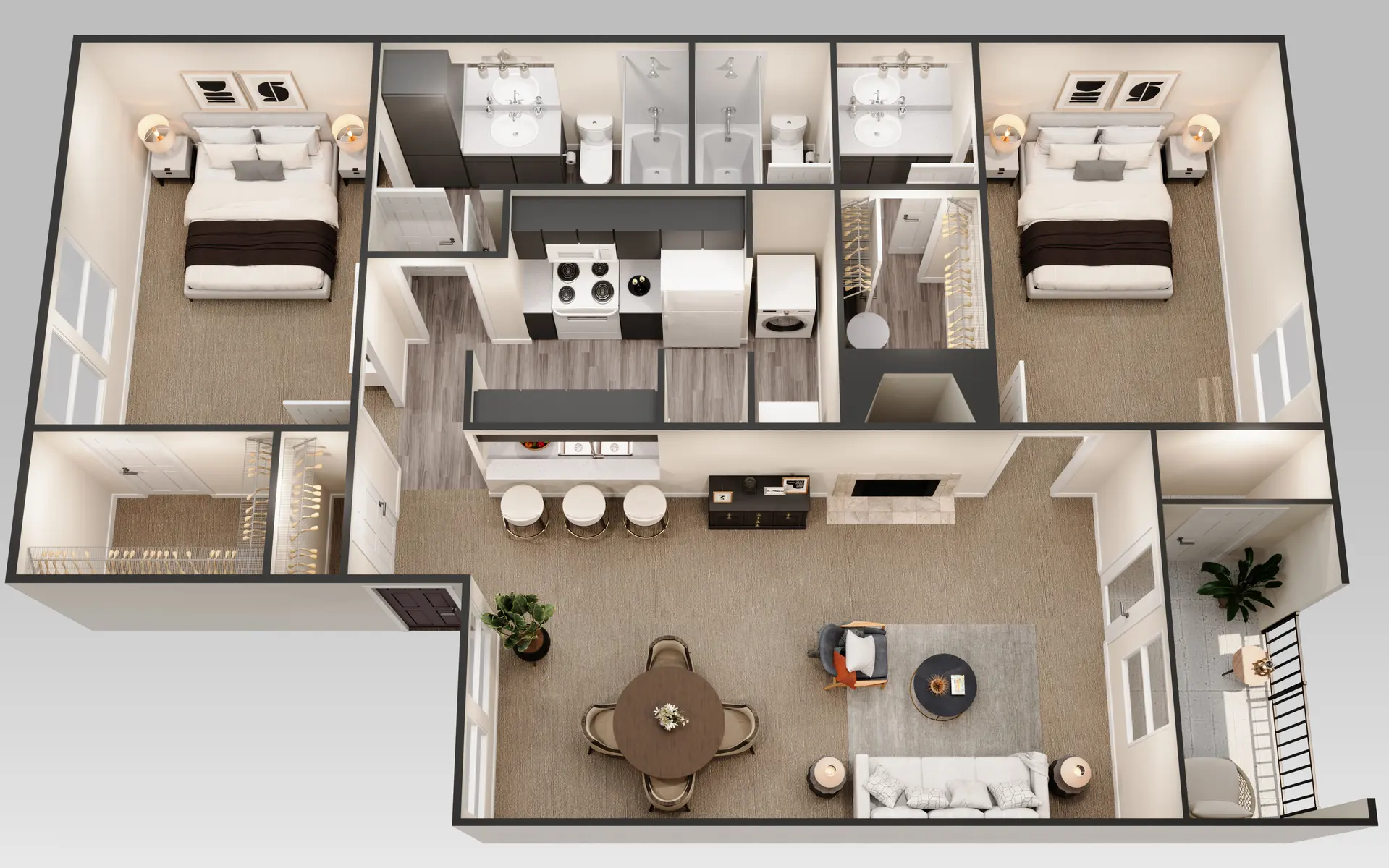 Bella Vita at Three60 - Indoors, Living Room