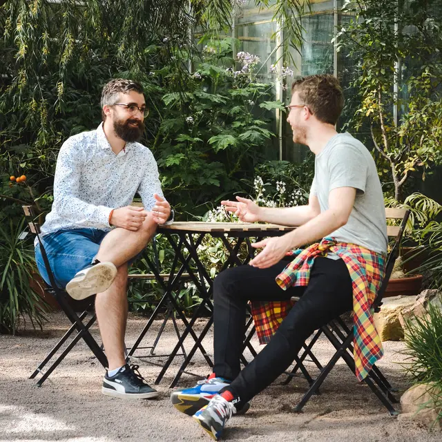 Georgetown Commons - Person, Sitting, Boy