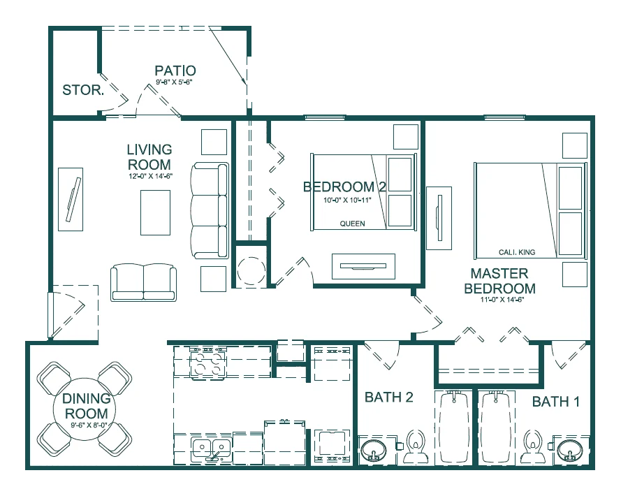 Tree Tops - Diagram, Floor Plan, Animal