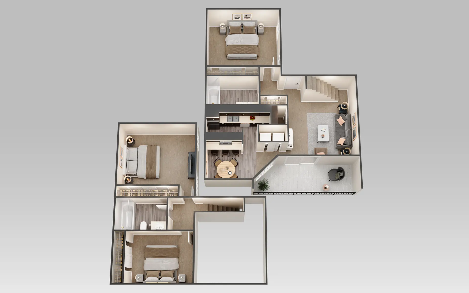 Hulen Gardens Apartments Hulen Gardens Apartments - Diagram, Floor Plan