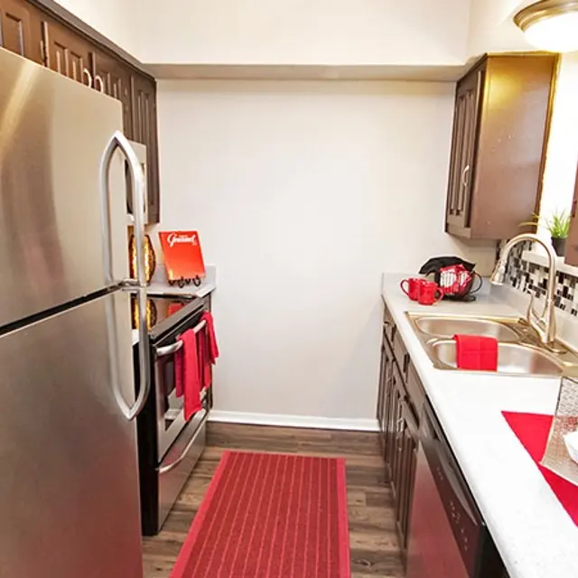 Adelita Townhomes - Kitchen, Indoors, Refrigerator