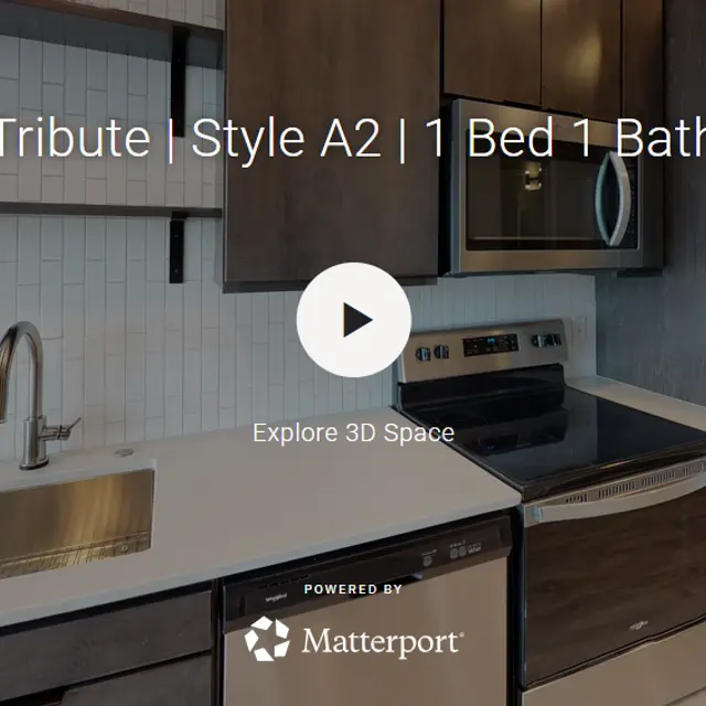 Tribute | Style A2 | 1 Bed 1 Bath