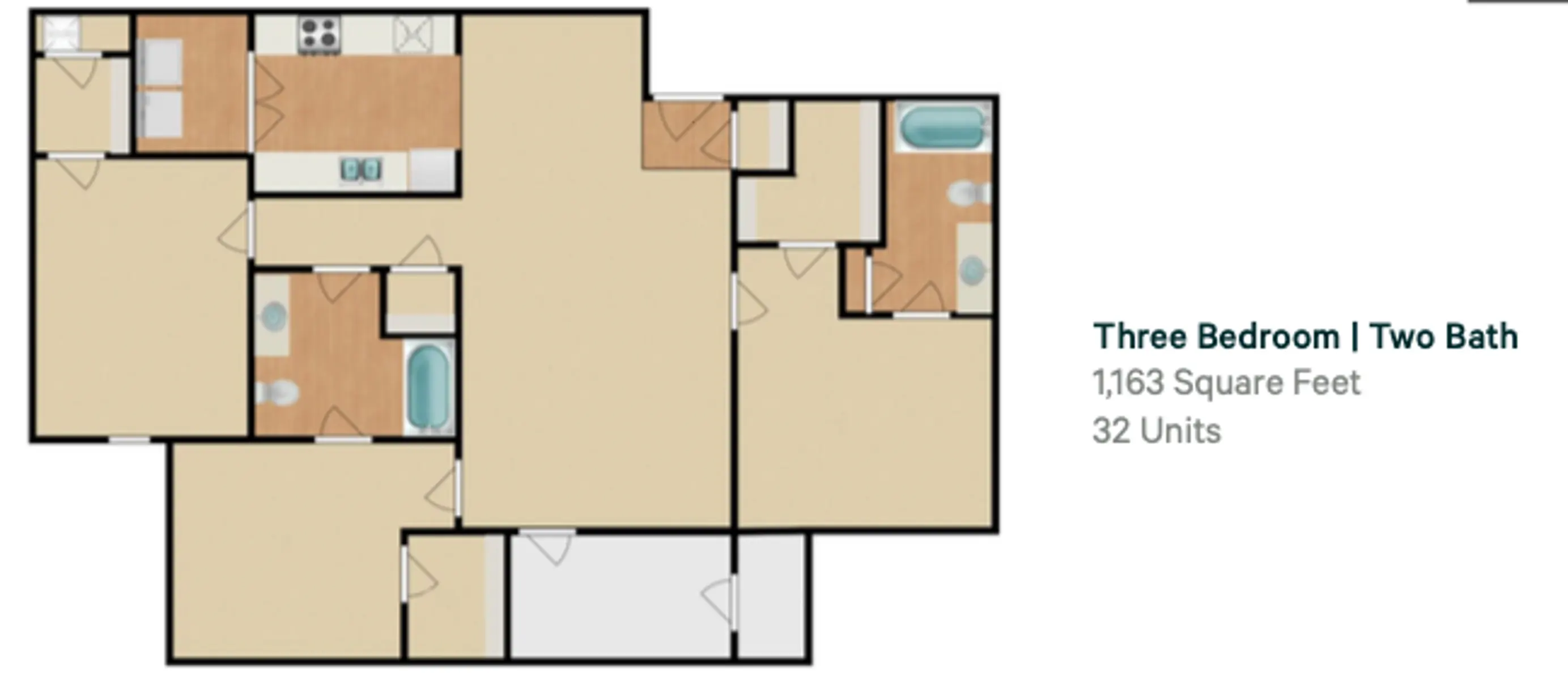 Sunset Way - Diagram, Floor Plan, Chart