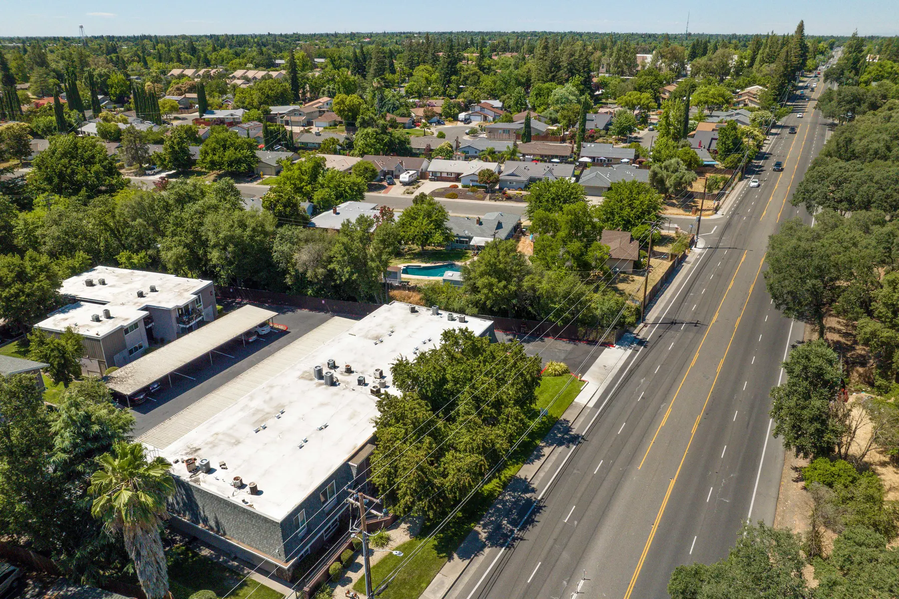Creekside Oaks - Road, Outdoors, Building