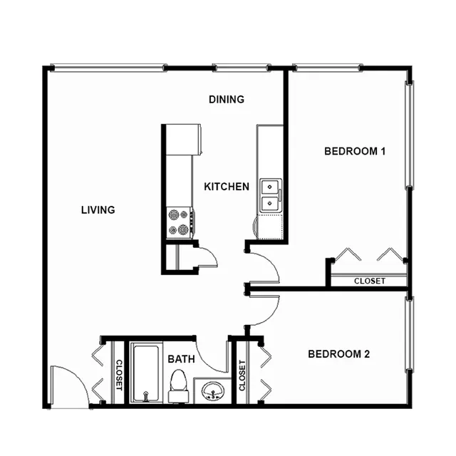 The Birch - Floor Plan, Diagram