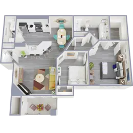 B1 | 2 Bed | 1 Bath | Upgraded