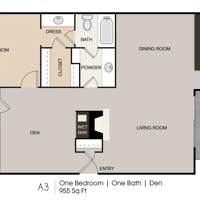 Falls and Oak Village - Diagram
