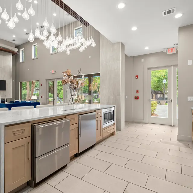 SYNC at Vinings - Grab your Coffee and enjoy the Resort Pool view from our Leasing Center Lobby SYNC at Vinings - Grab your Coffee and enjoy the Resort Pool view from our Leasing Center Lobby