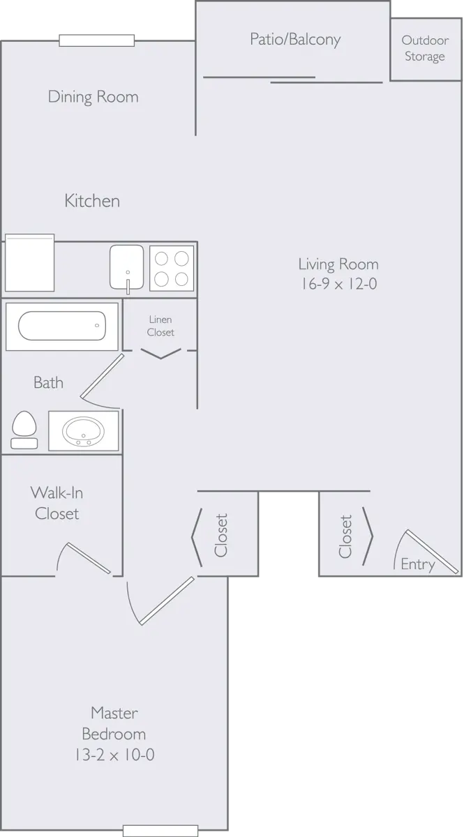 Osprey Pointe - Floor Plan, Diagram