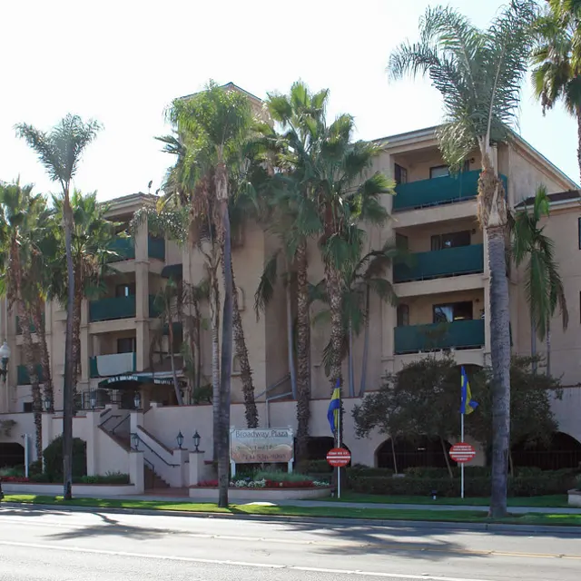 Broadway Plaza Apartments - City, Neighborhood, Tree