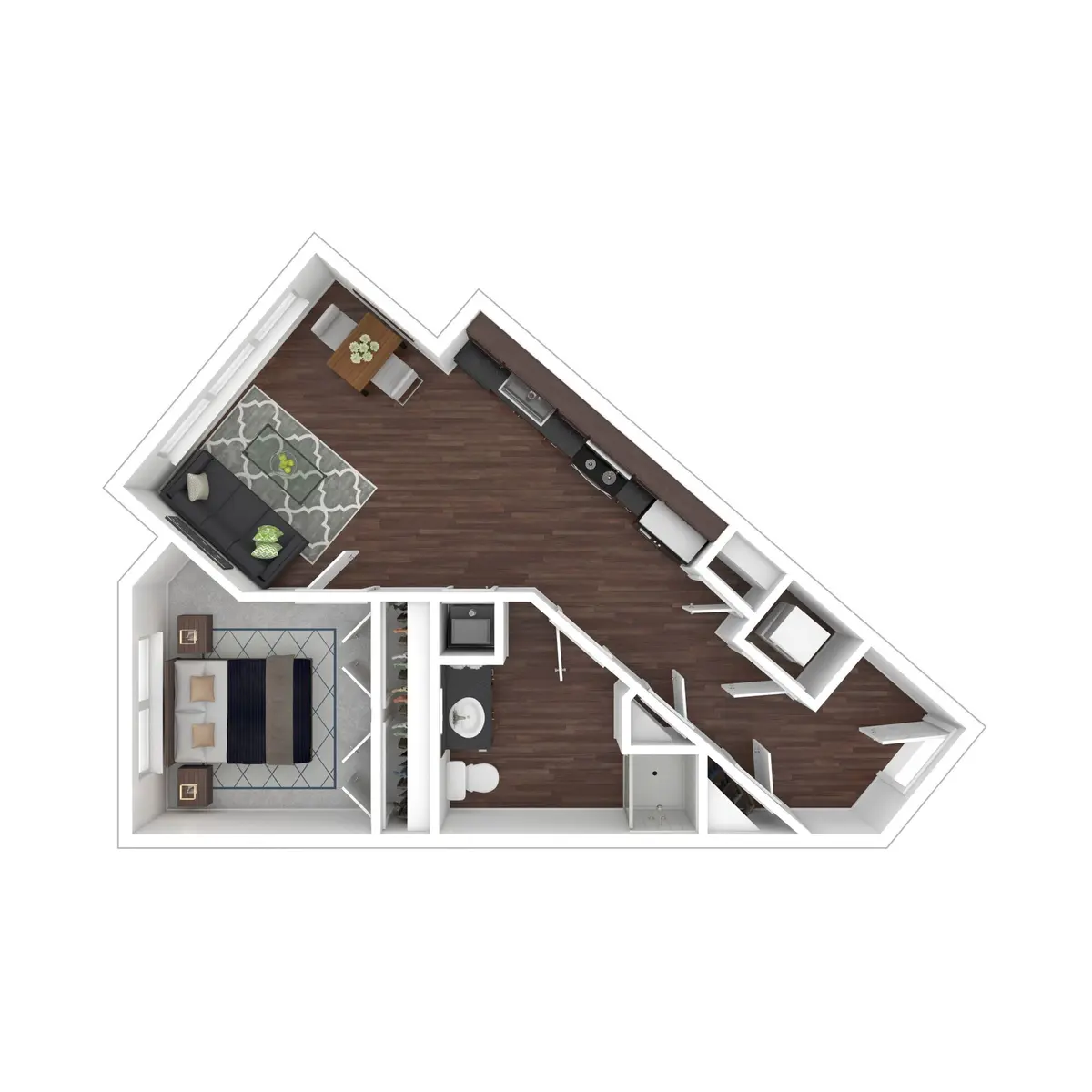 Rock Island - Building, Diagram, Floor Plan