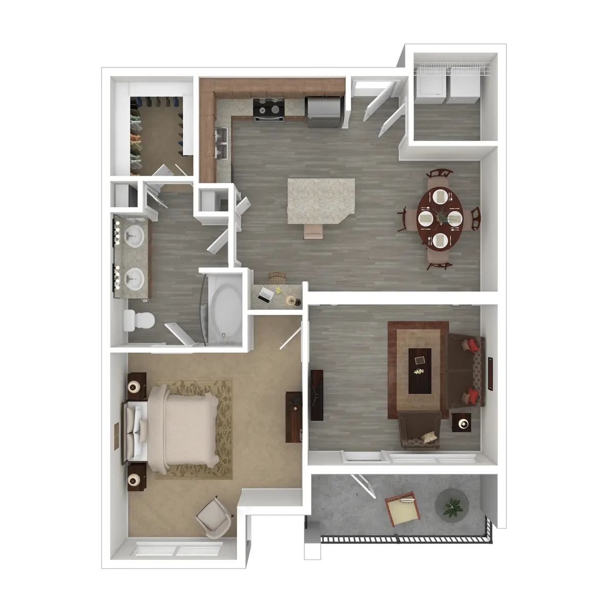 Palazzo at Cypresswood - Indoors, Interior Design, Diagram