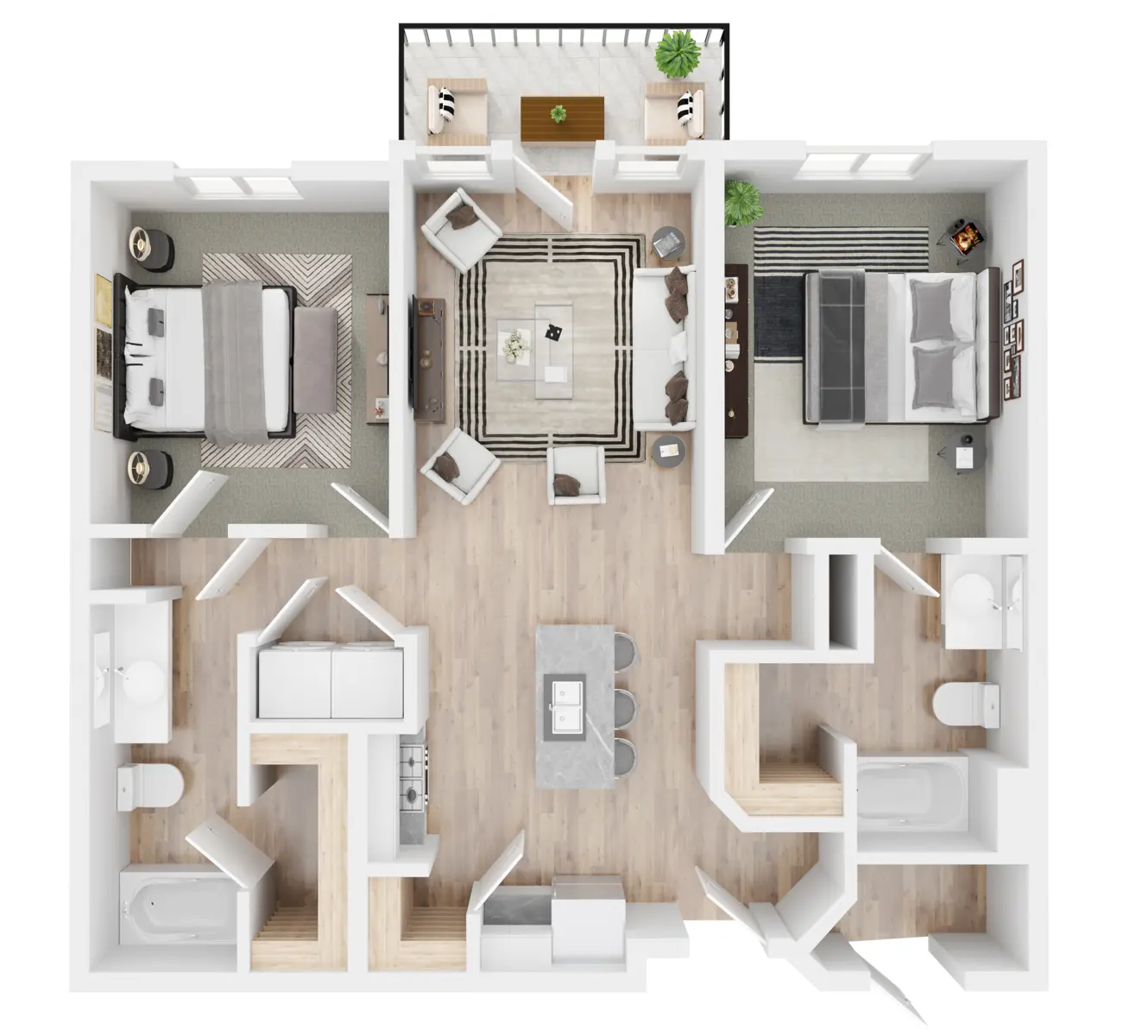 Station Parkway - Diagram, Floor Plan