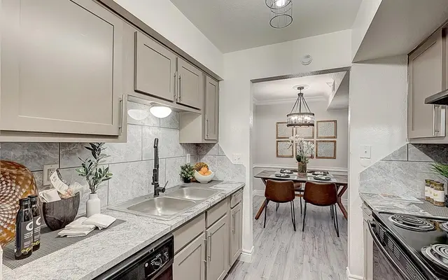 Aspen Apartments - Indoors, Interior Design, Kitchen