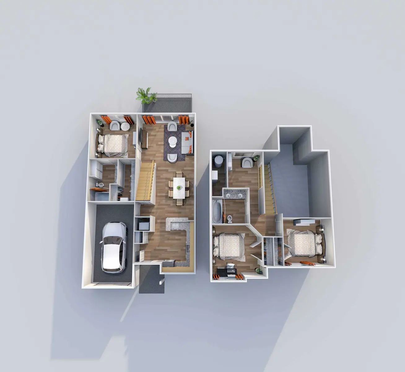 Carmel Apartments - Diagram
