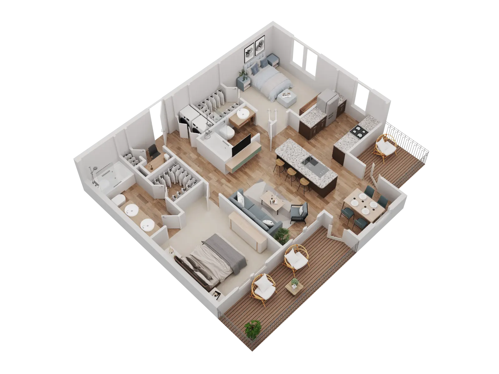 Luxe at Katy - Floor Plan, Diagram
