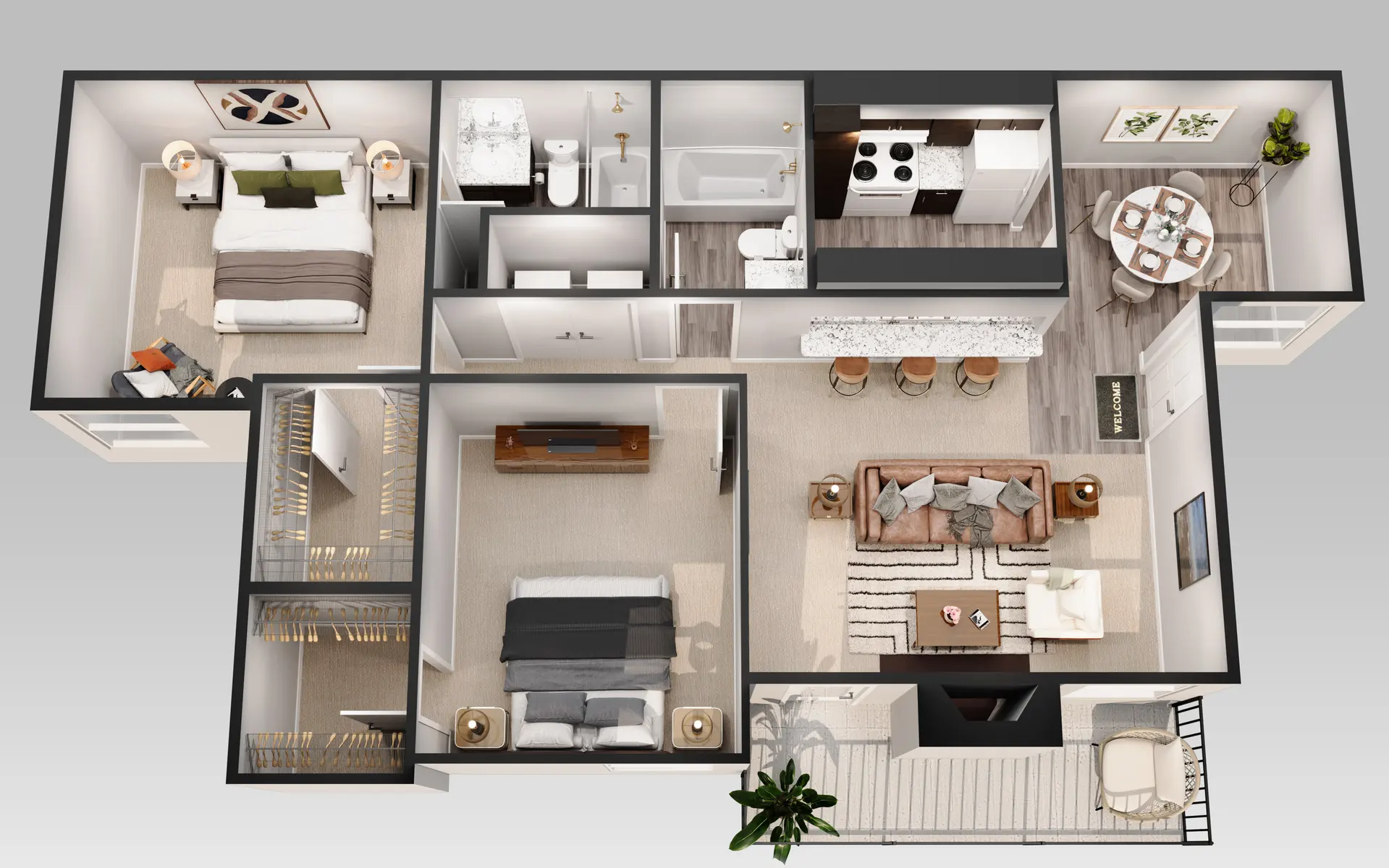 Summer Hill Apartments Summer Hill Apartments - Diagram, Floor Plan, Indoors