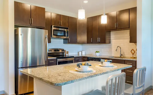 Bell Watertown - Kitchen, Indoors, Interior Design