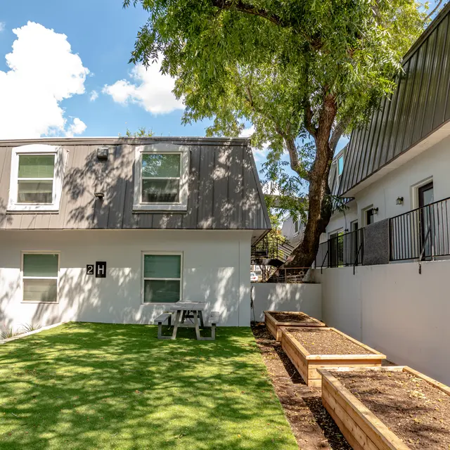 Mueller Crossing - Grass, Backyard, Outdoors