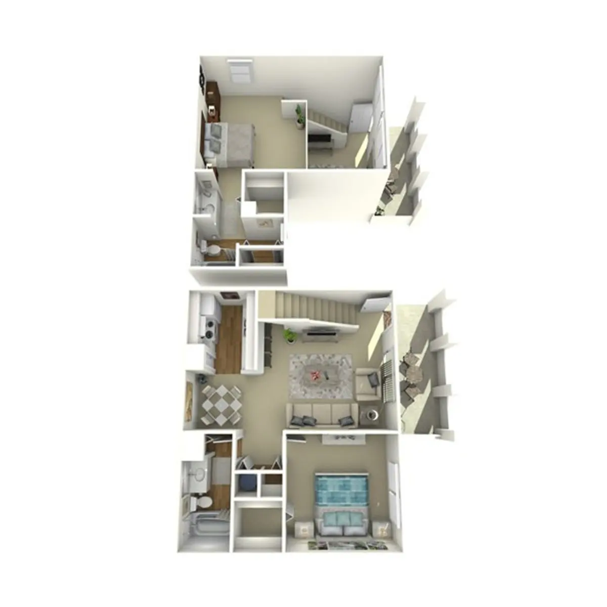 Atwater at Westchase Diagram of apartment