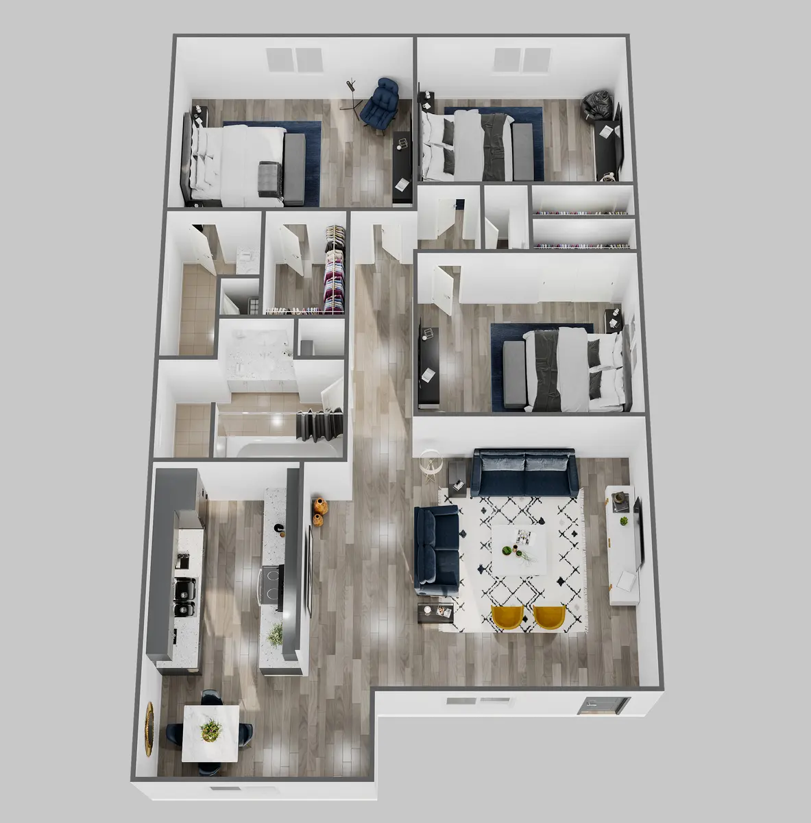 The Crossing - Floor Plan, Diagram