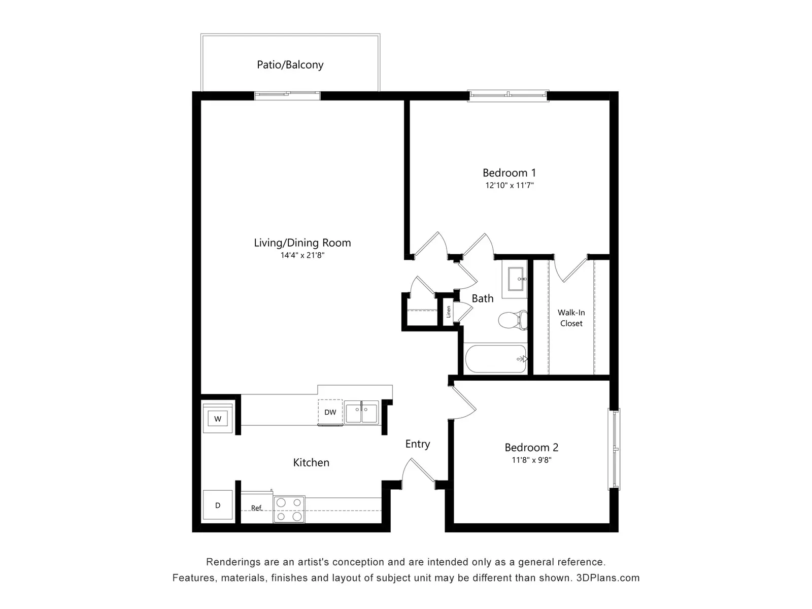 Spectra at Tamarac - Diagram, Floor Plan, Chart