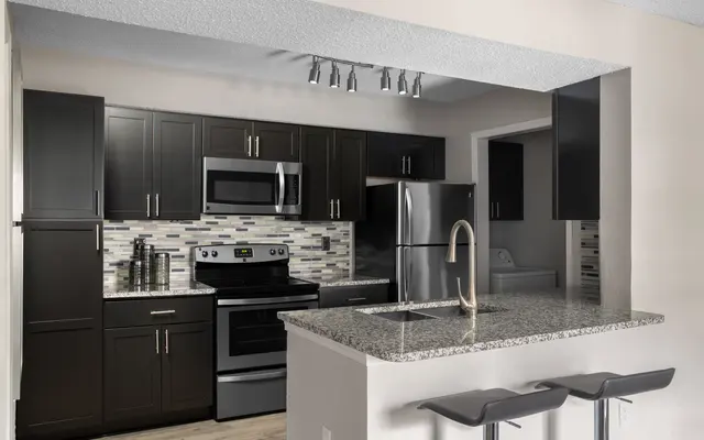 South Charlotte apartments interior photo of a kitchen - Interior Design, Indoors, Kitchen