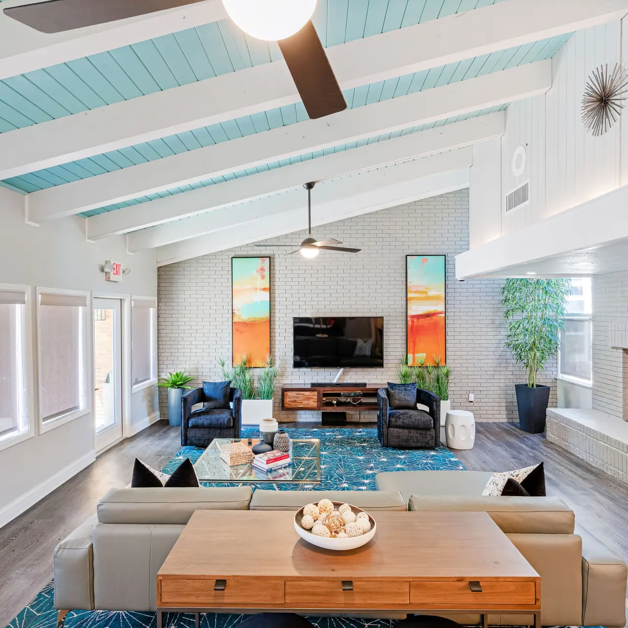 clubhouse living area