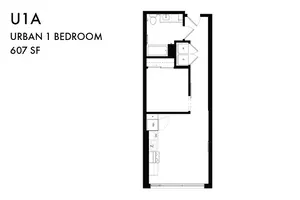 Urban 1 Bedroom U1a