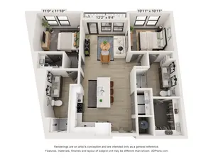 B1 (2 Bedroom)