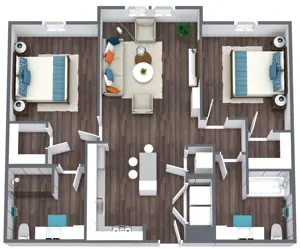 Two Bed\Two Bath