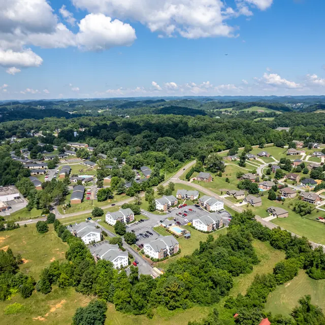 Bradley Hills Apartments - Aerial View, Nature, Outdoors