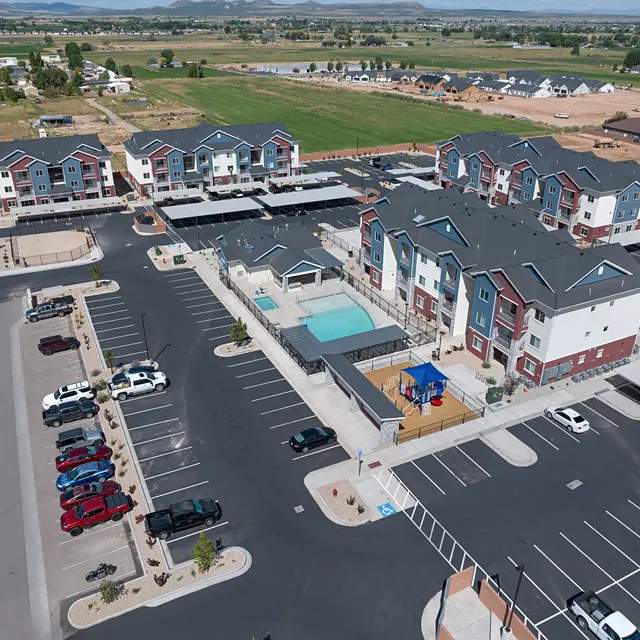 Cascade Springs Apartments - Outdoors, Building, Aerial View