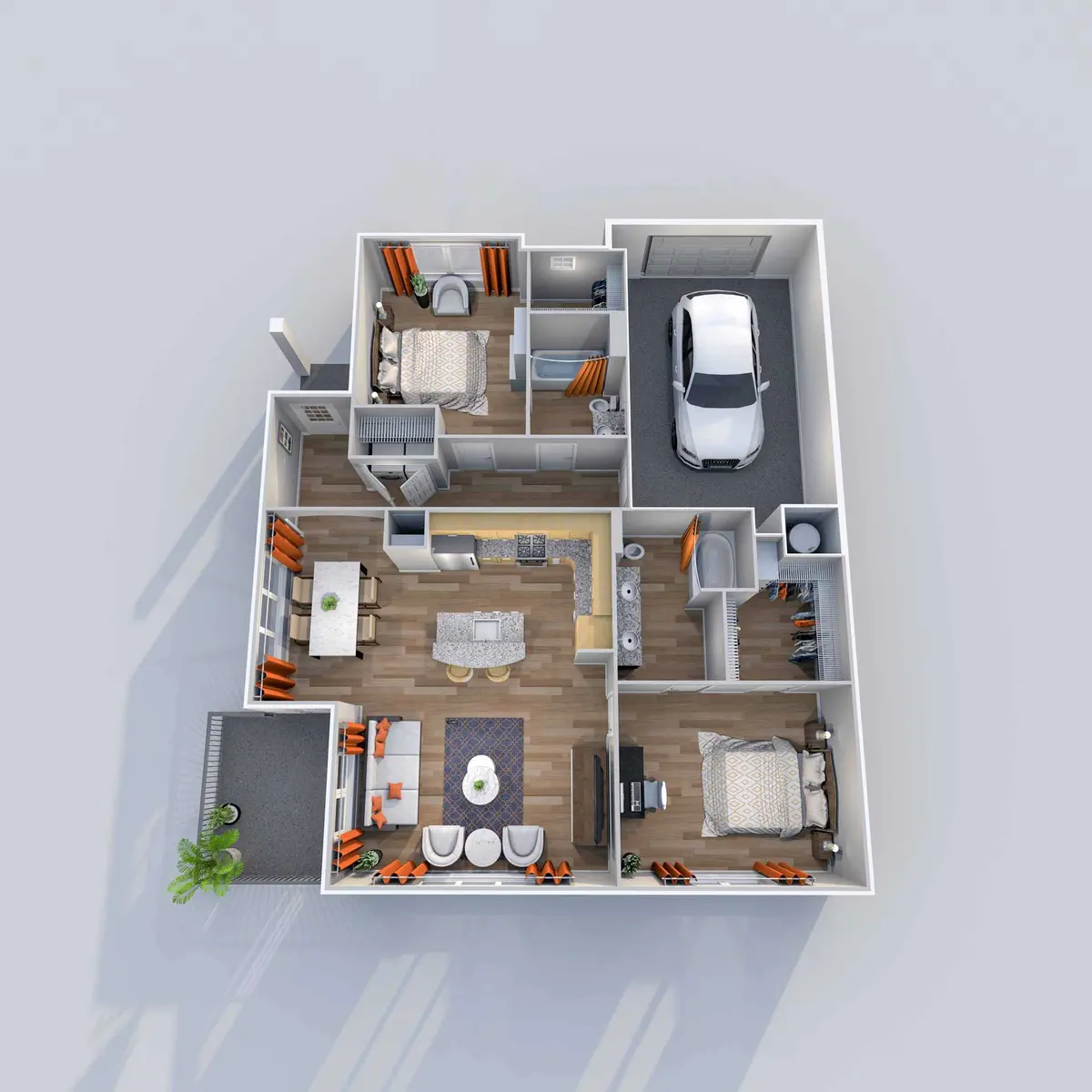 Carmel Apartments Carmel Apartments - Diagram