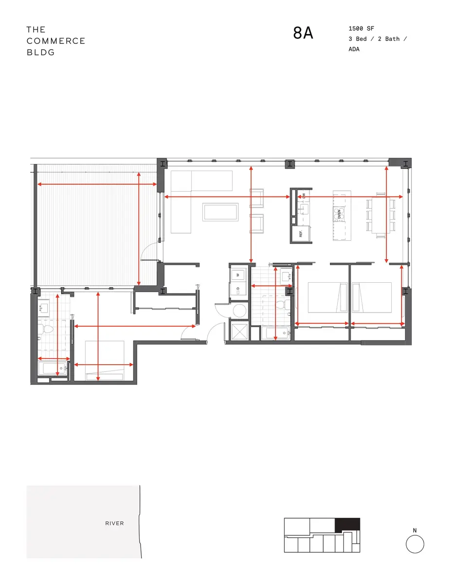 The Commerce Building - Plan, Diagram, Plot