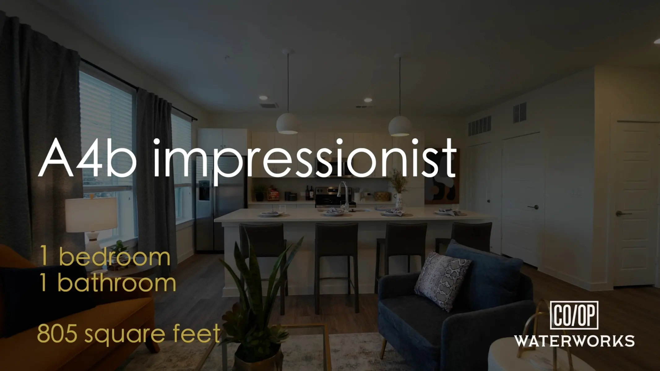 A4b Impressionist - 805 SF - Unit 201 (MODEL).mov