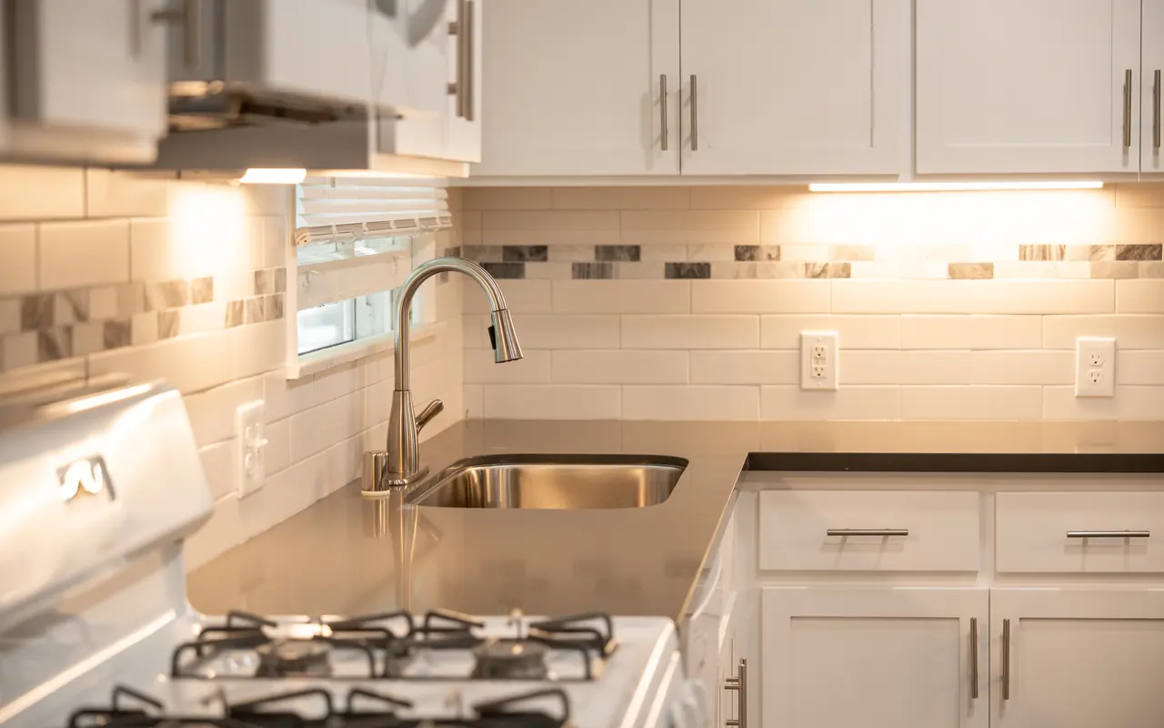 Fountain Gardens - Indoors, Kitchen, Sink